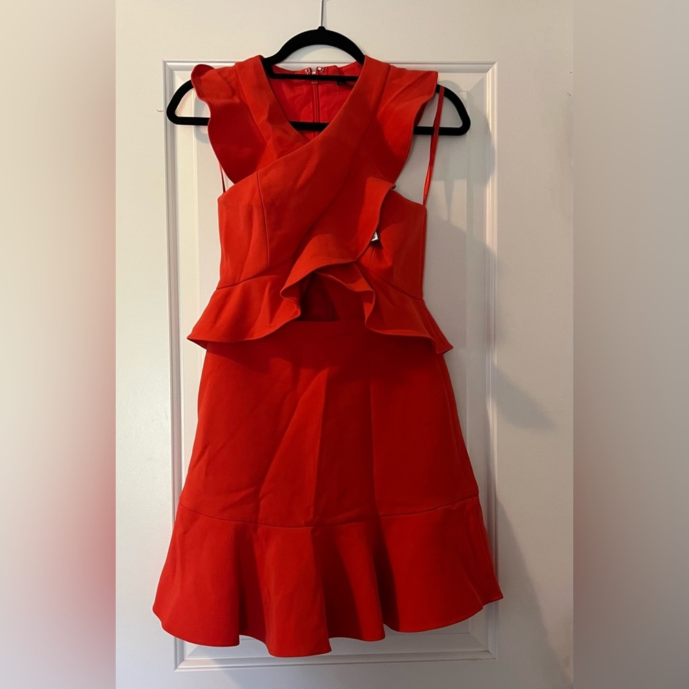 BCBG cut out dress